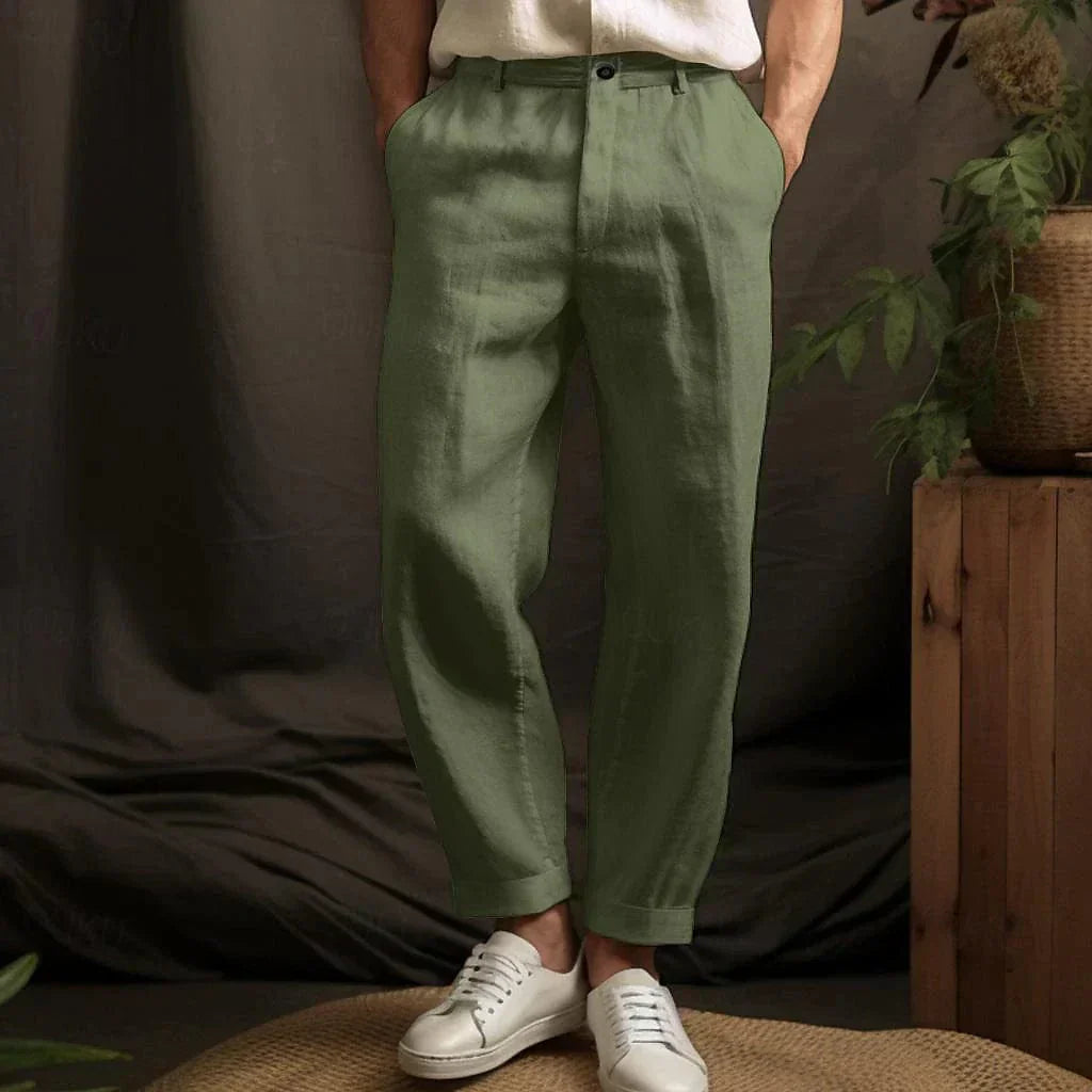 Men's Classic Linen Summer Pants