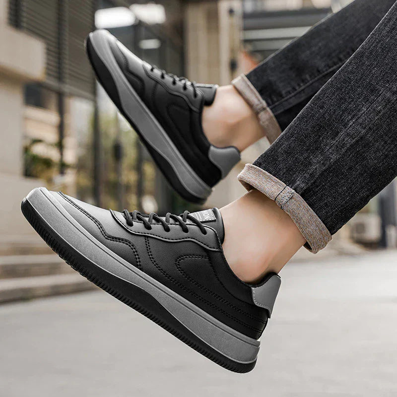 Men's Genuine Leather Sneakers