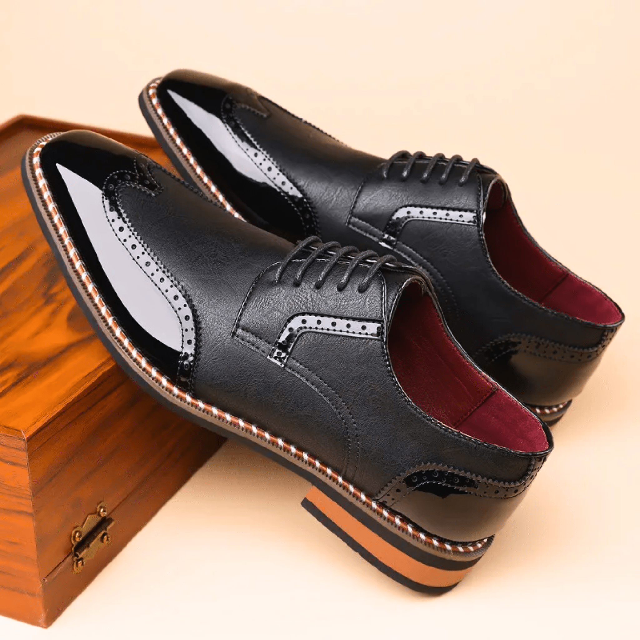 Men's Two-Tone Shoes