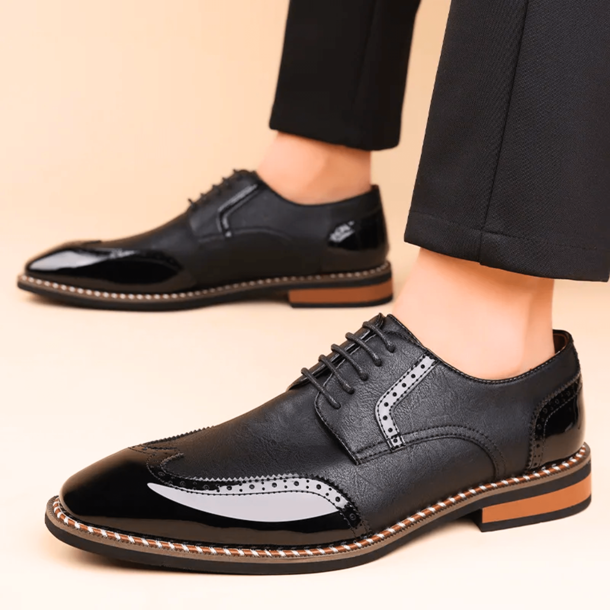 Men's Two-Tone Shoes