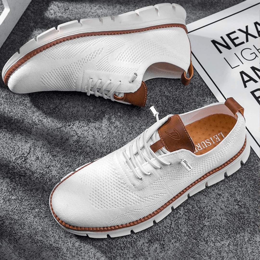 Men's Ultra-Cushioned Breathable Knit Sneakers