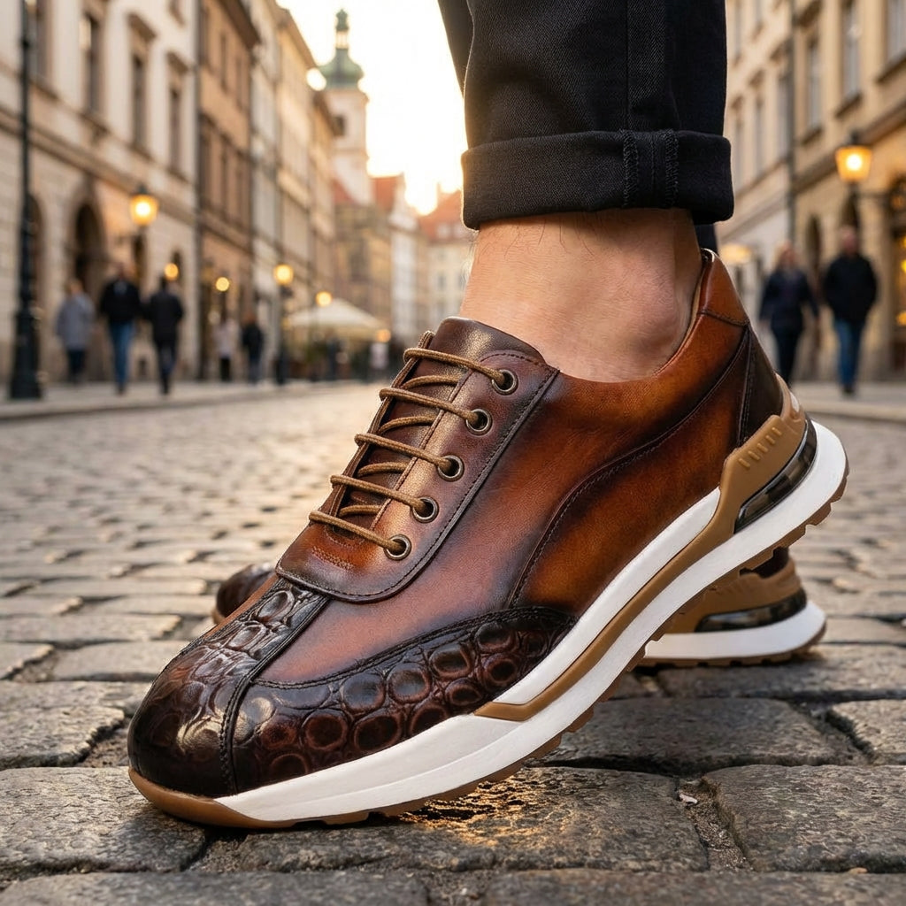 Men's Leather Sneakers