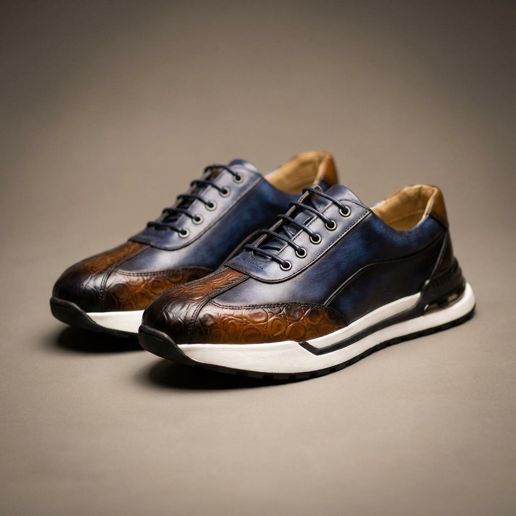 Men's Leather Sneakers