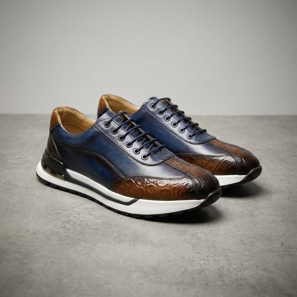 Men's Leather Sneakers
