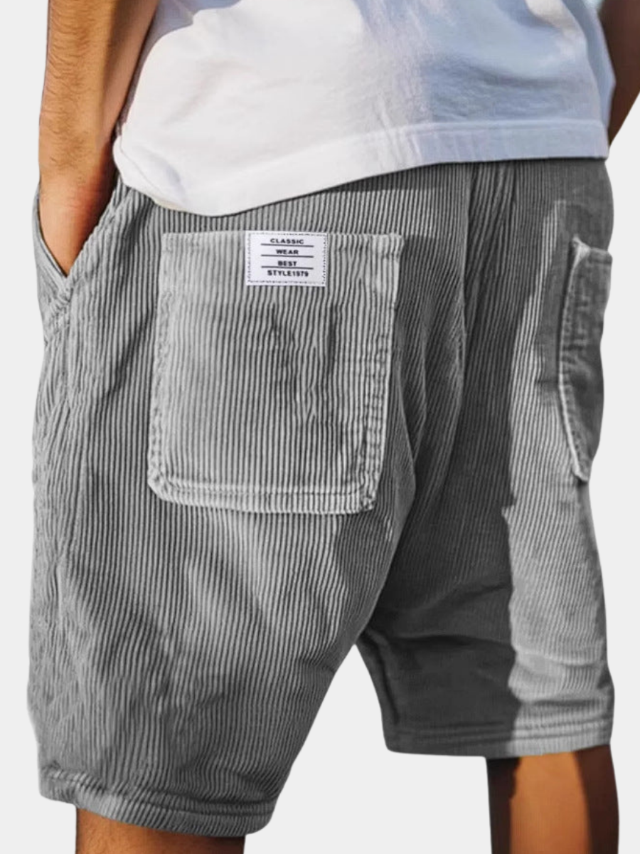 Men's Chic Velvet Shorts