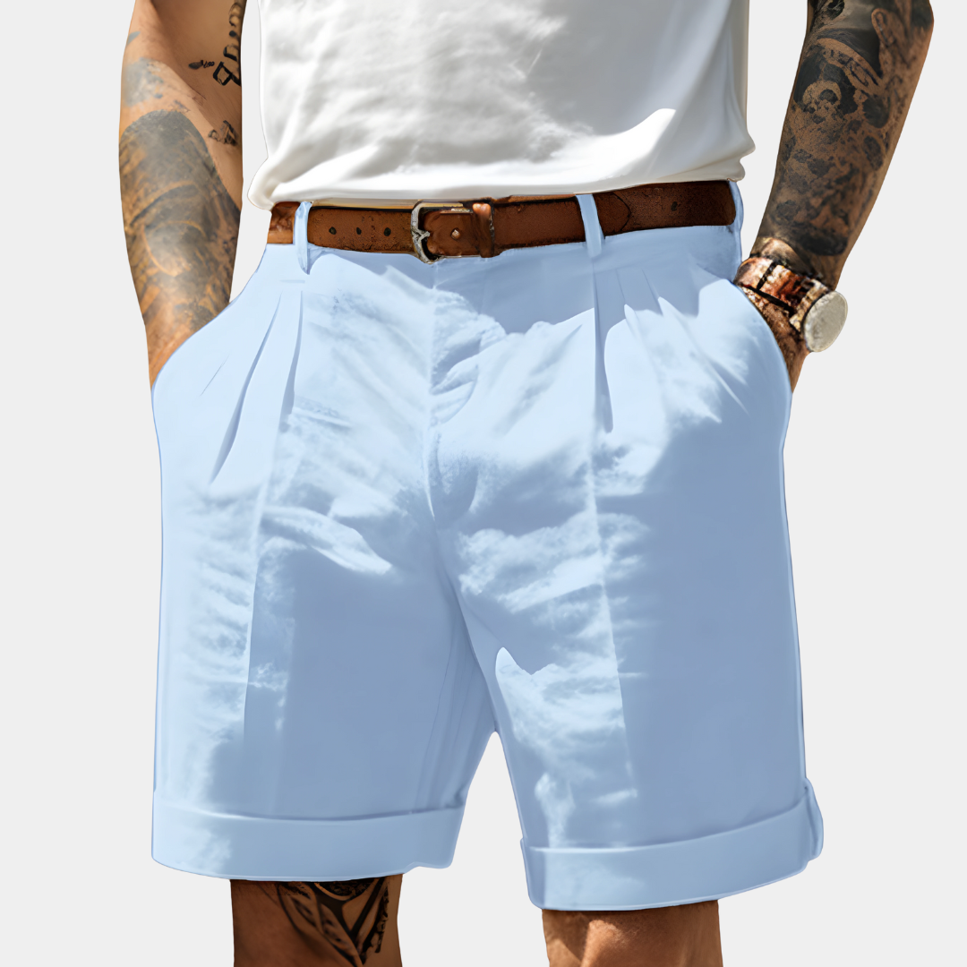 Men's Elegant Breathable Cotton Bermuda