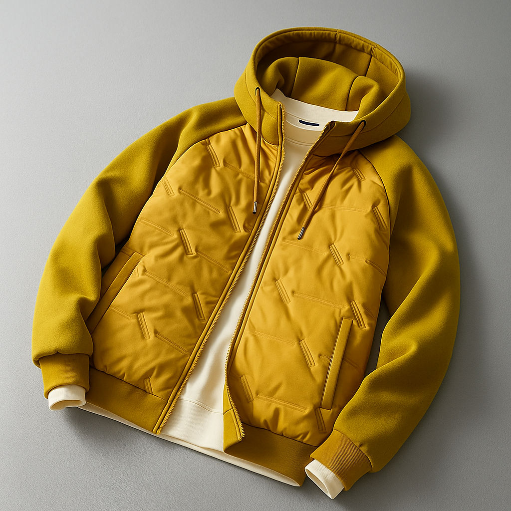 Men's Relaxed Hoodie Jacket