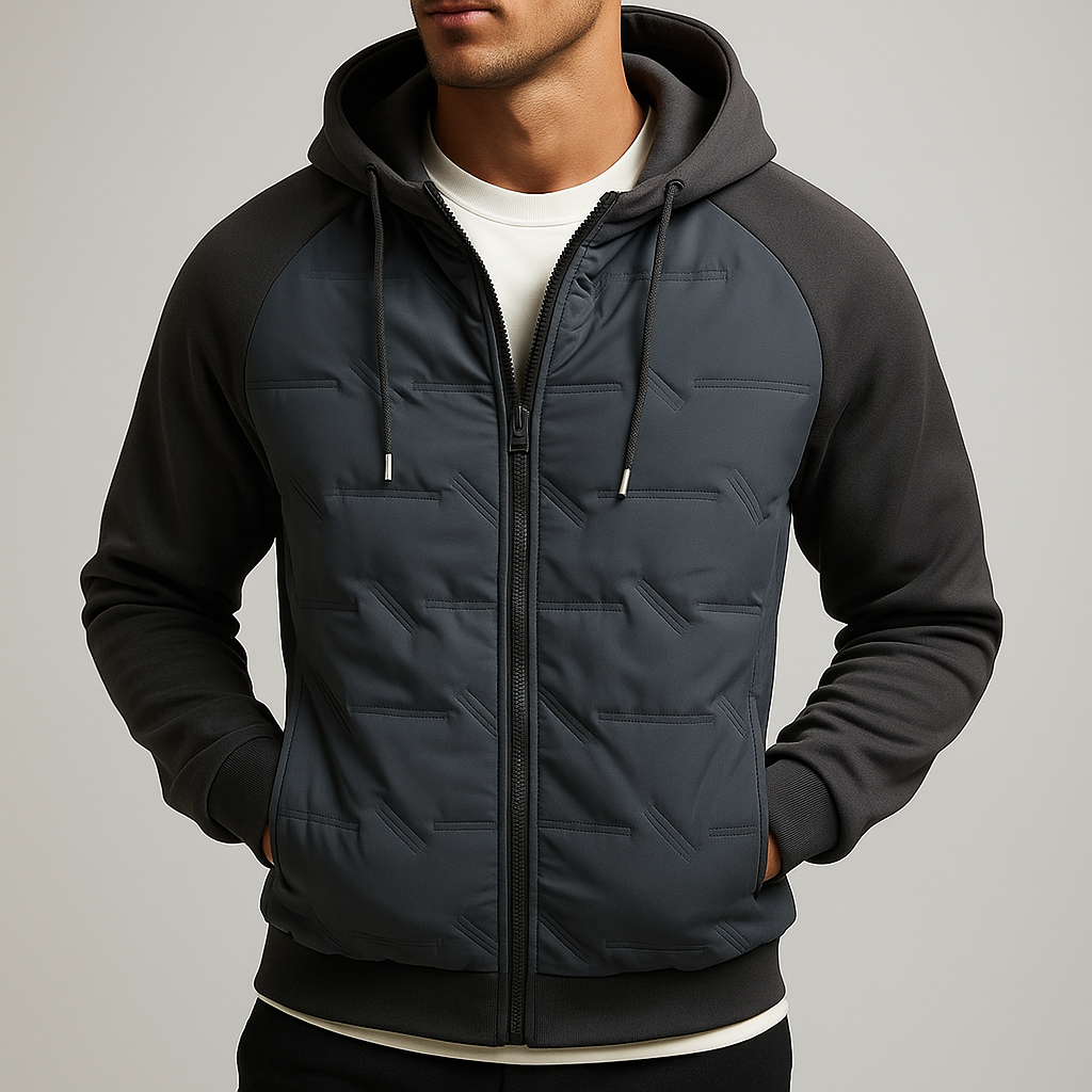 Men's Relaxed Hoodie Jacket