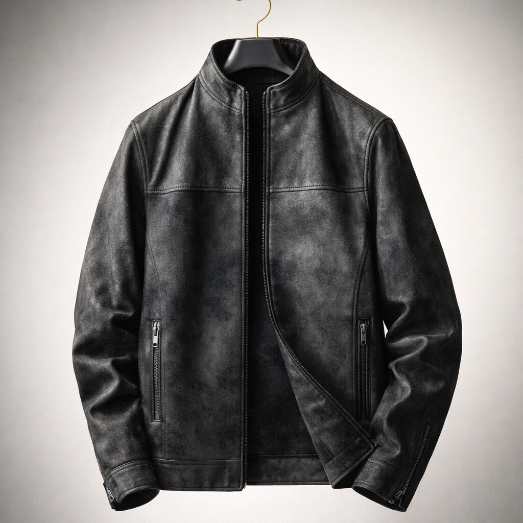 Men's Slim Cut Motorcycle Jacket