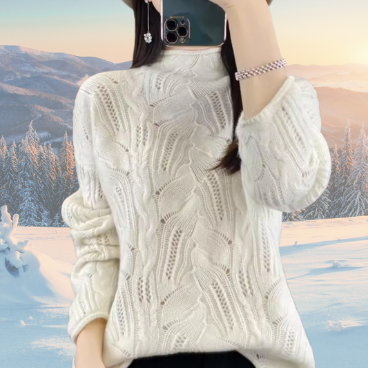 Elegant Breathable Knit Sweater – Effortless Warmth, Understated Luxury