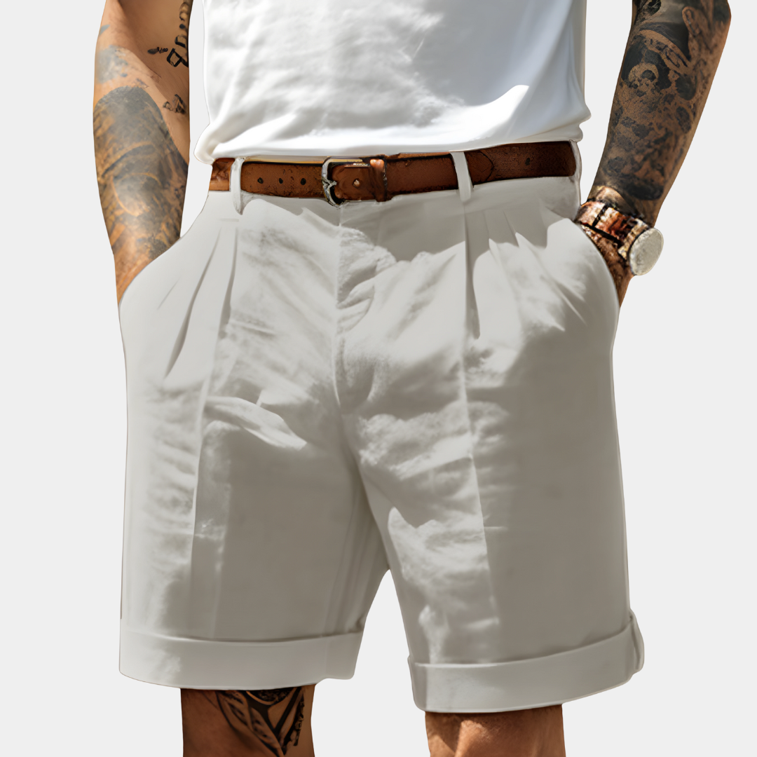 Men's Elegant Breathable Cotton Bermuda