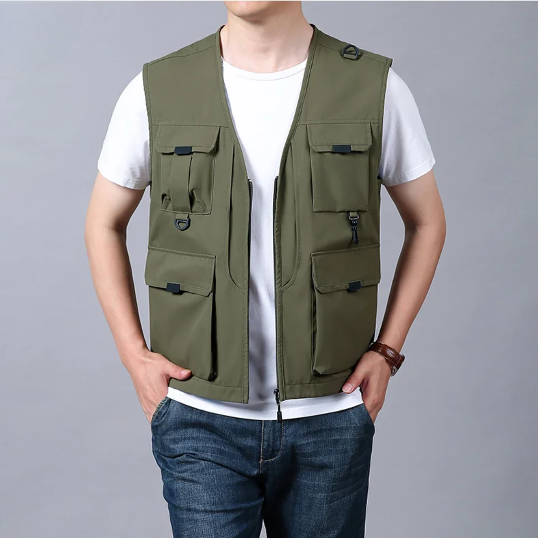Men's Breathable Cargo Vest