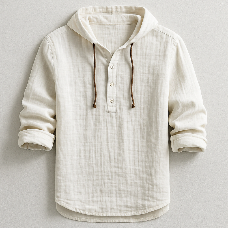 Men's Luxury Hooded Shirt