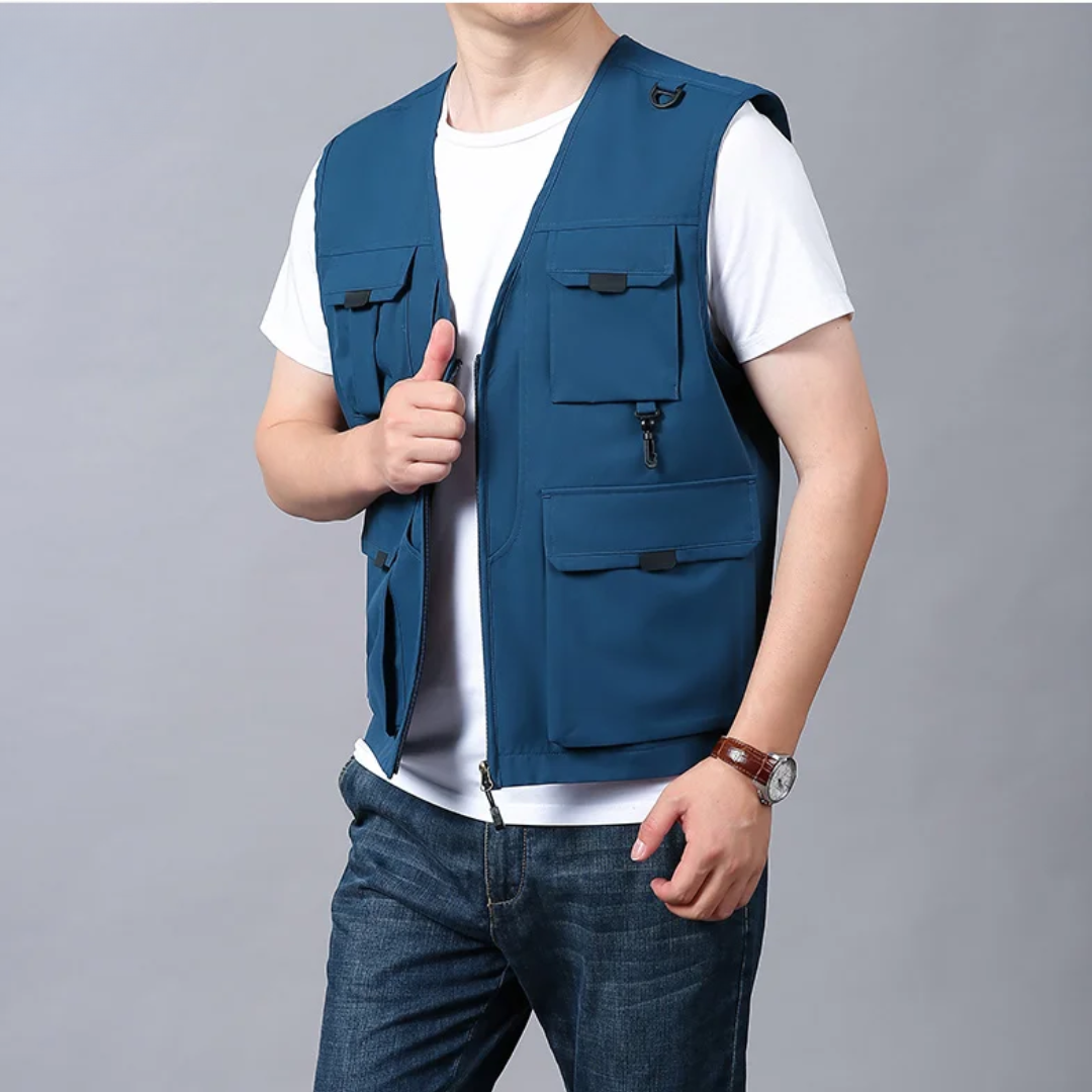 Men's Breathable Cargo Vest