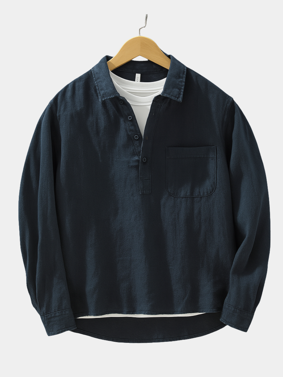 Men's Cotton Linen Shirt