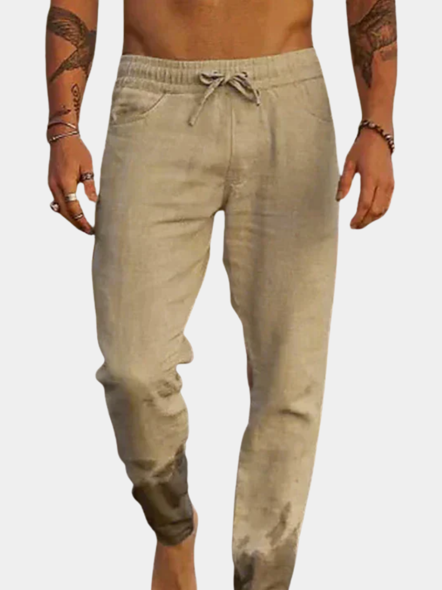 Men's Linen Beach Pants