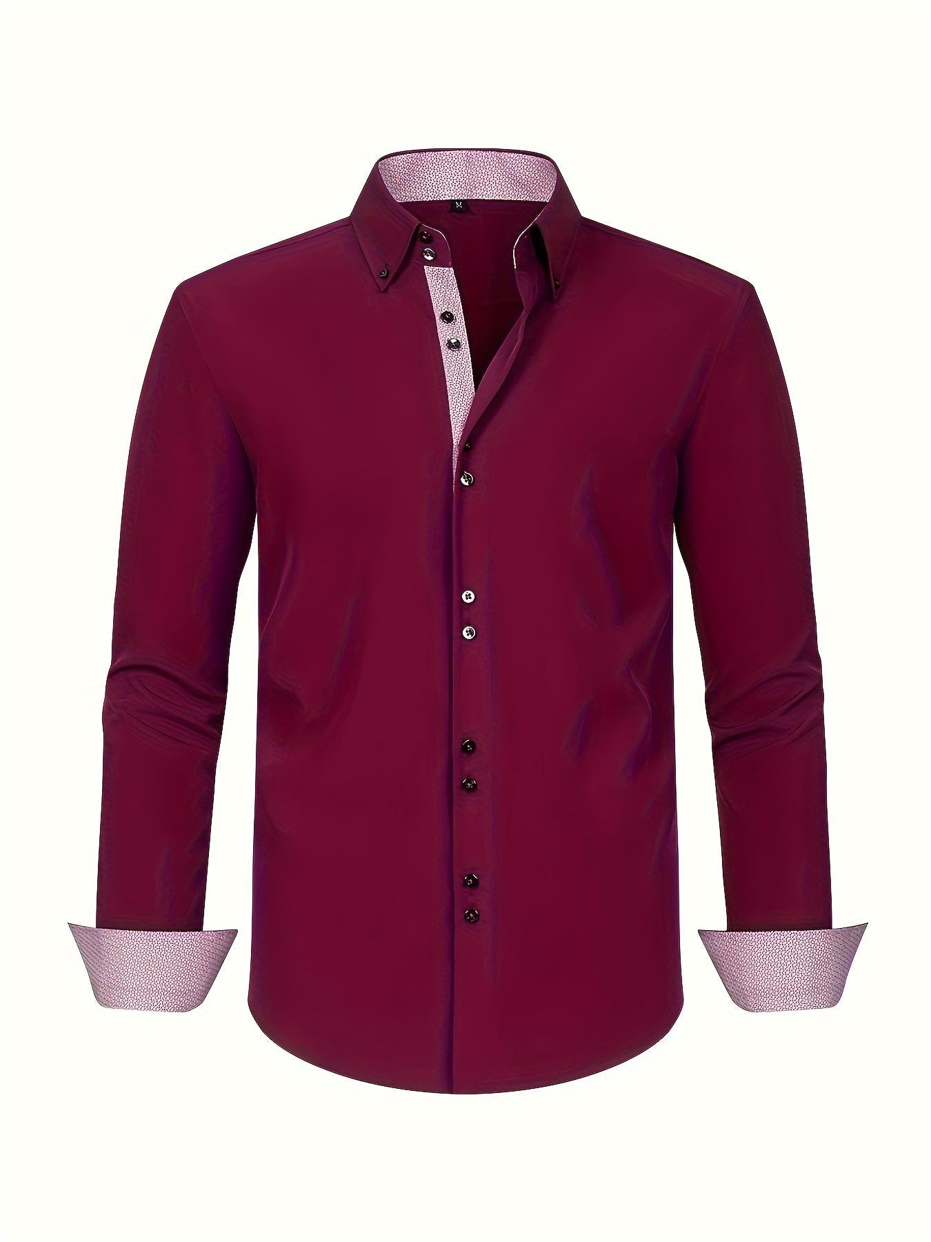 Men's Lightweight Elegant Contrast Shirt