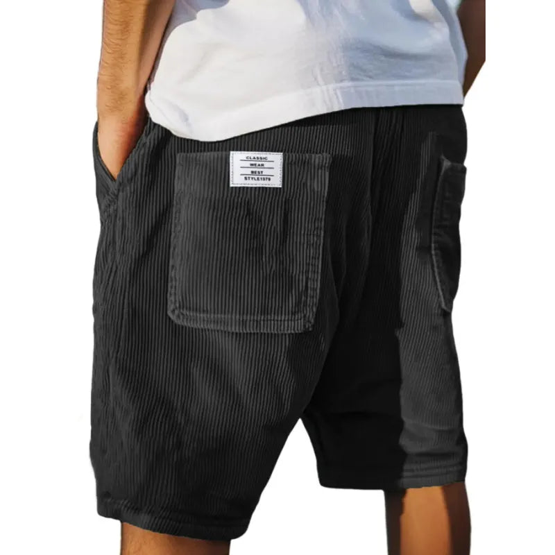 Men's Chic Velvet Shorts