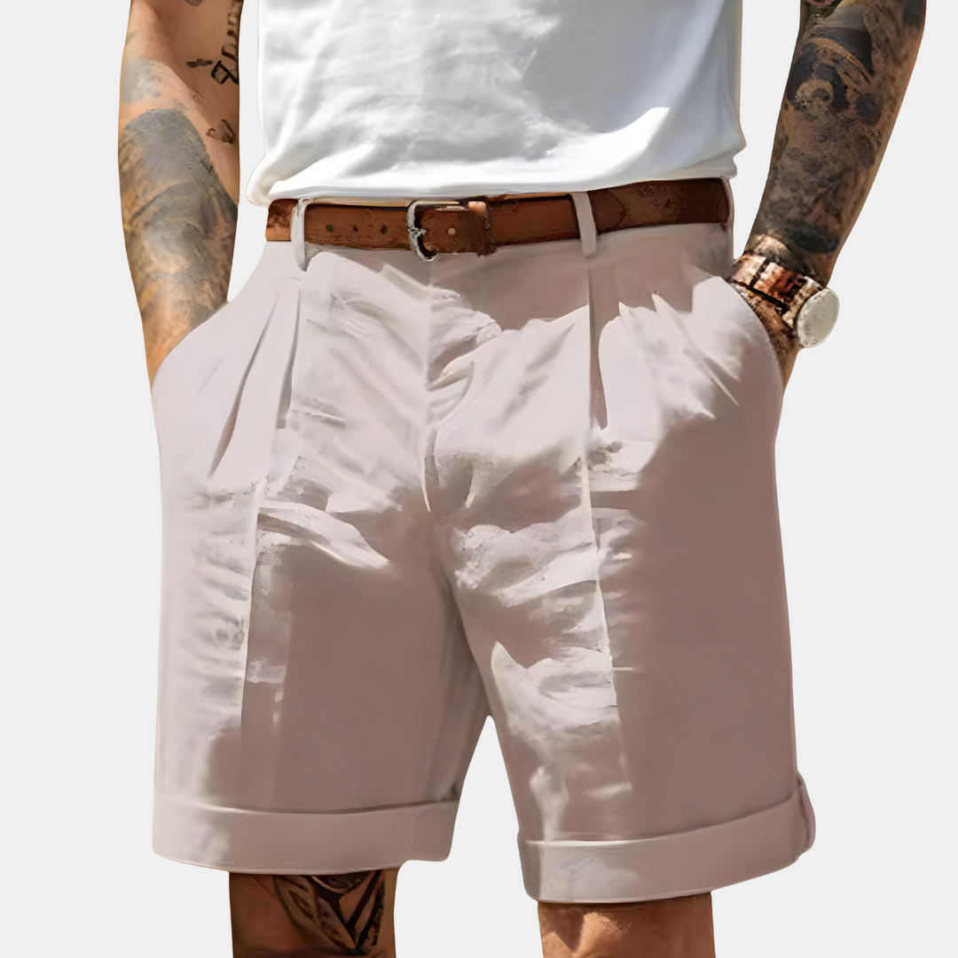 Men's Elegant Breathable Cotton Bermuda