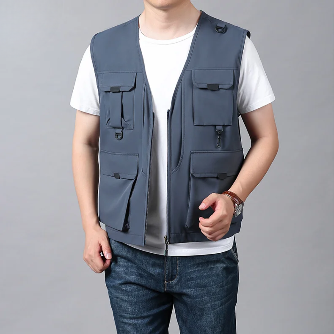 Men's Breathable Cargo Vest