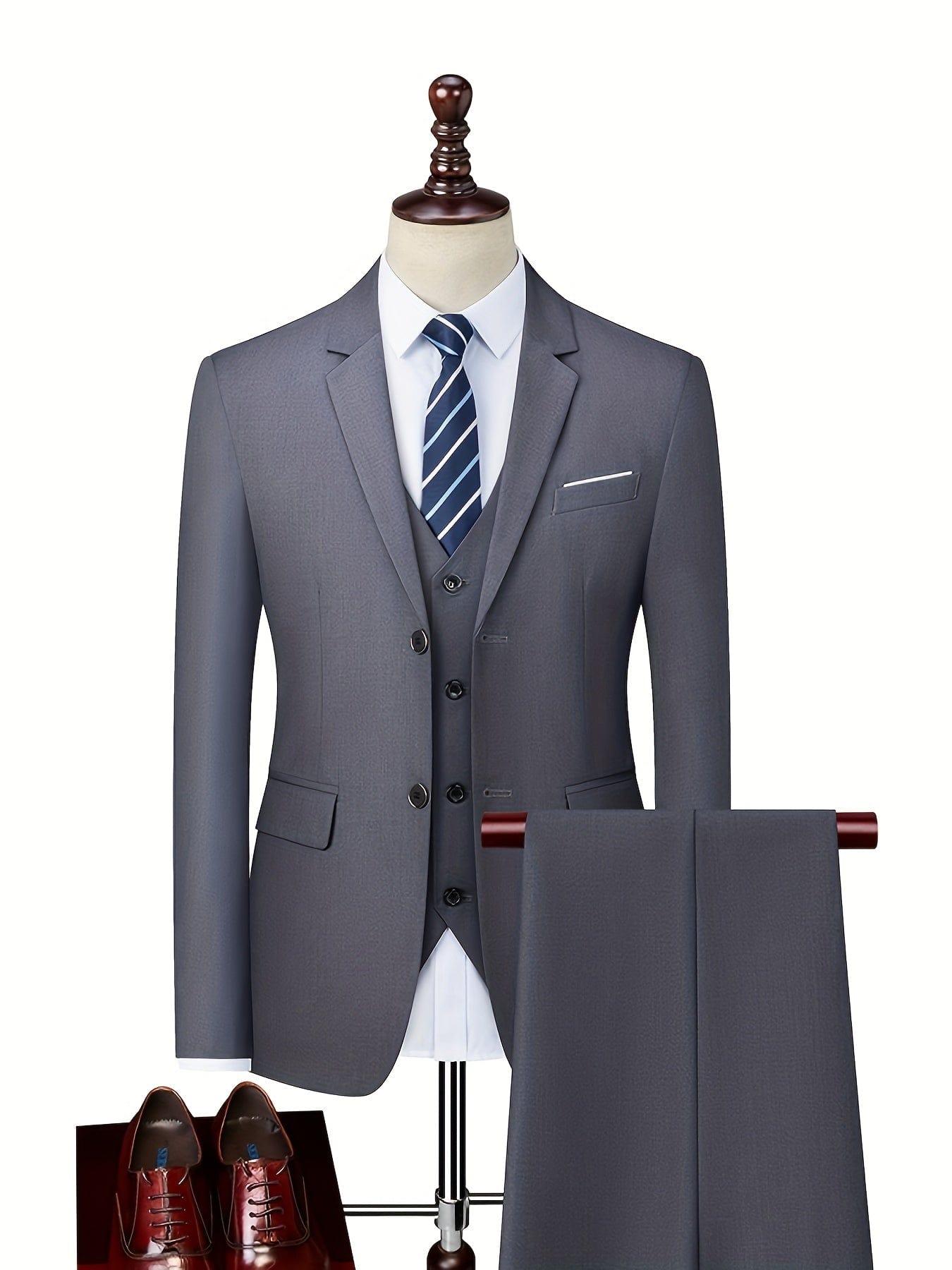 Men's Wool Blend Suit
