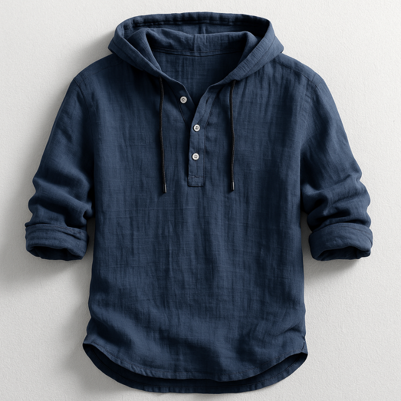 Men's Luxury Hooded Shirt