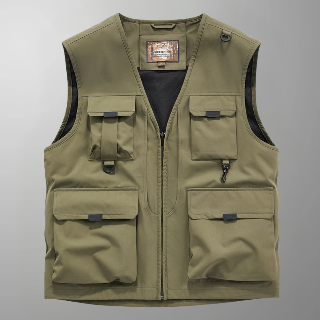 Men's Breathable Cargo Vest