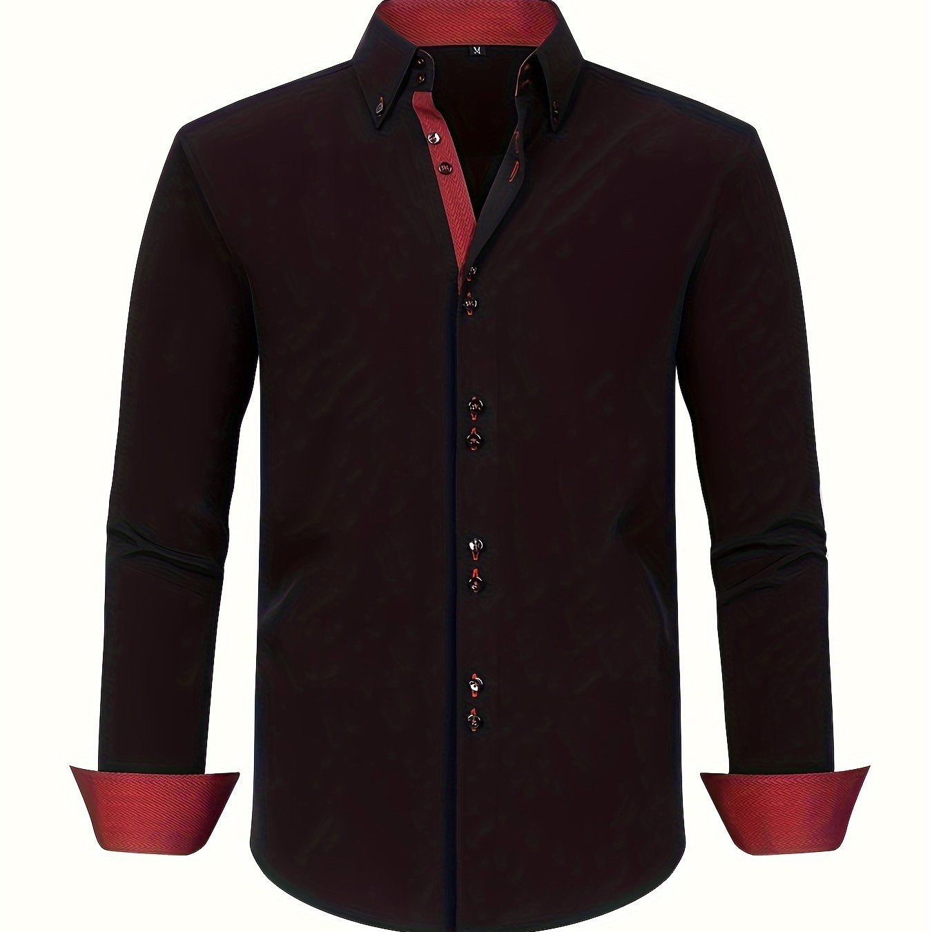 Men's Lightweight Elegant Contrast Shirt