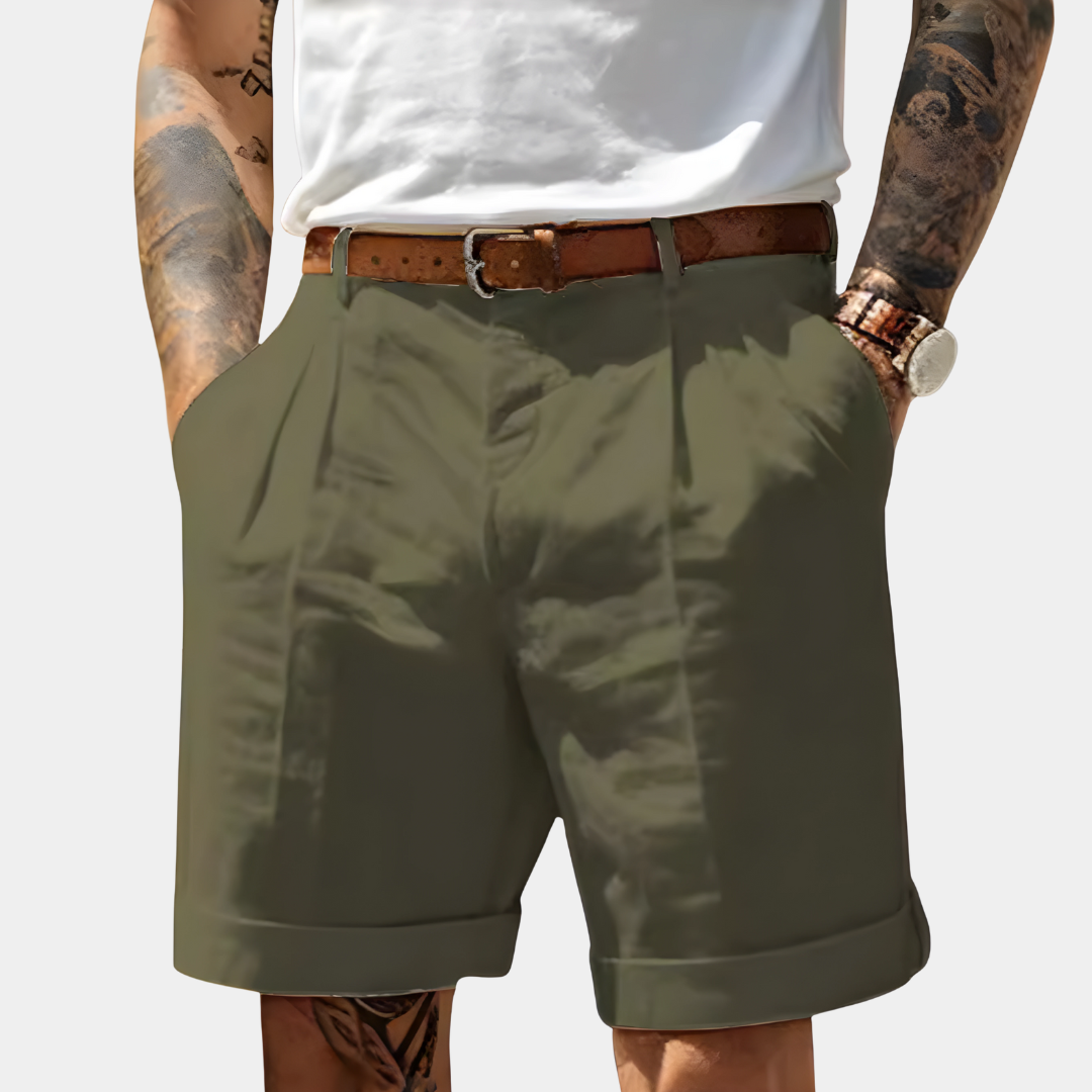 Men's Elegant Breathable Cotton Bermuda