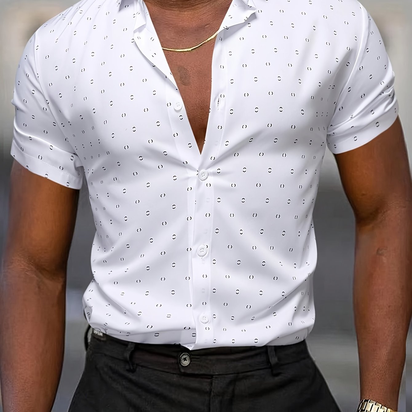 Men's Printed Summer Shirt