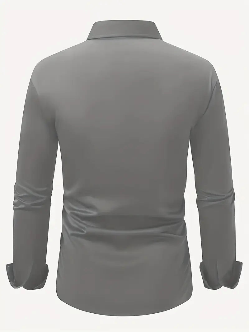 Men's Breathable Long Sleeve Shirt