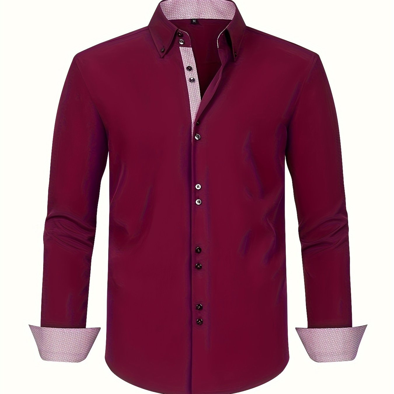 Men's Lightweight Elegant Contrast Shirt