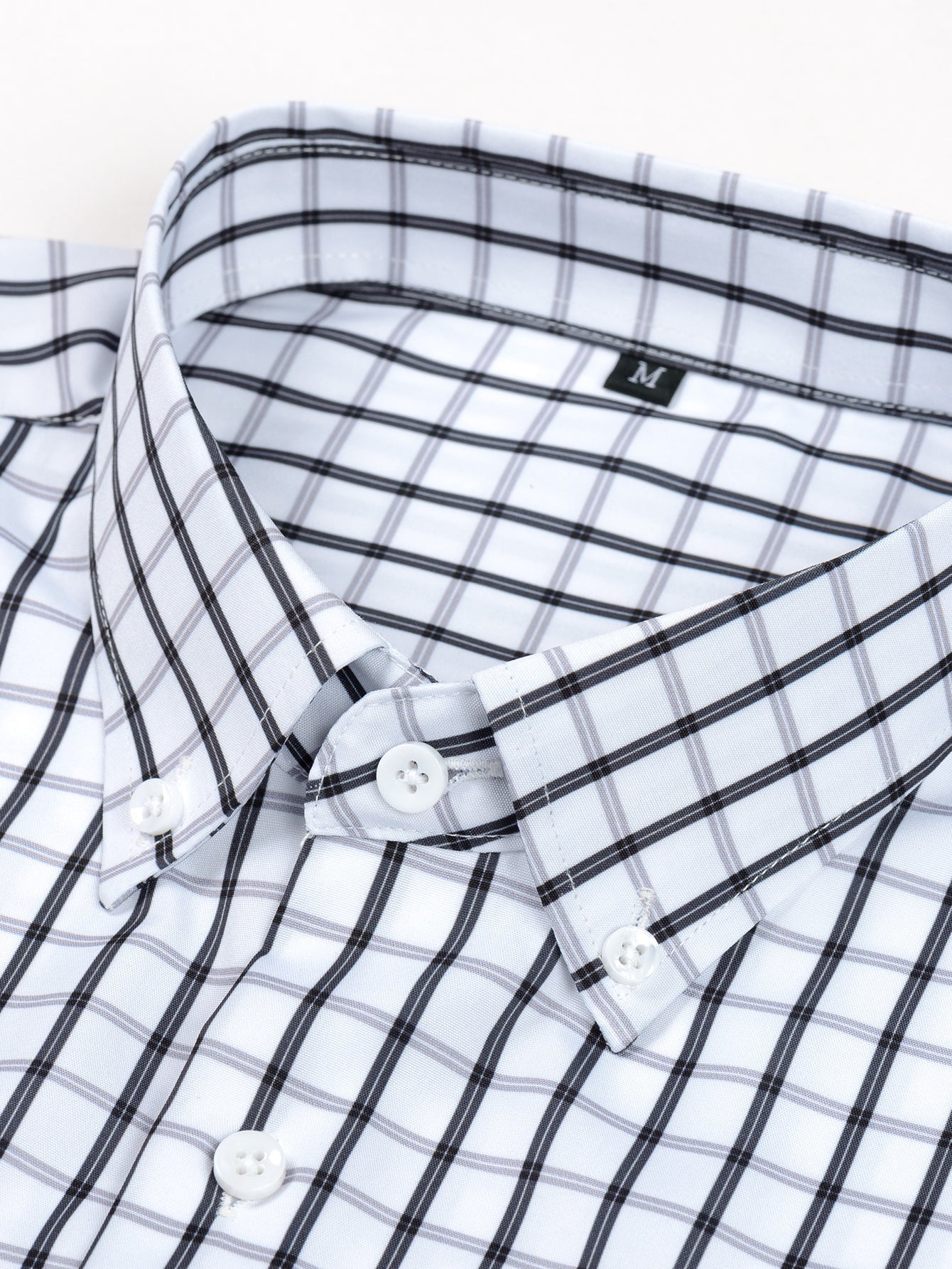 Men's Plaid Long Sleeve Button Shirt