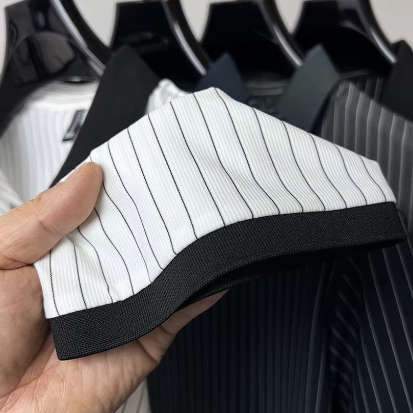 Men's Refined Striped Polo