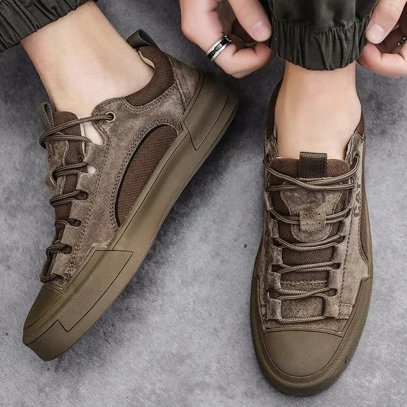 Men's Leather Sneakers