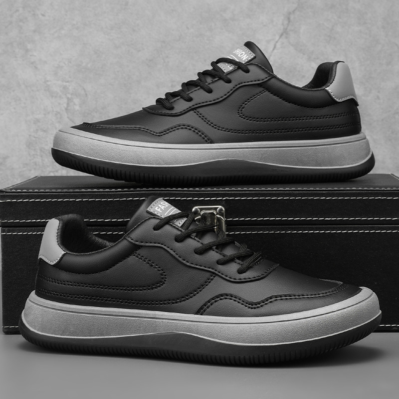 Men's Genuine Leather Sneakers