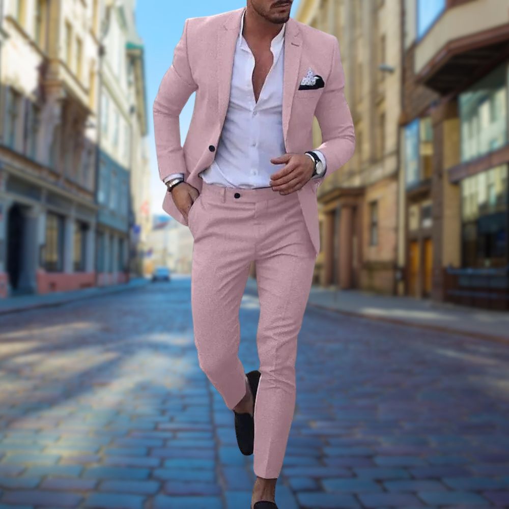 Men's Slim Fit Two-Piece Suit
