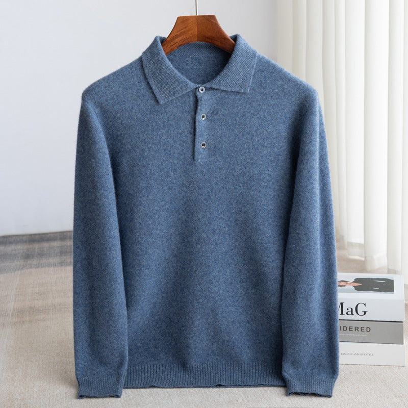 Men's Classic Polo Sweater