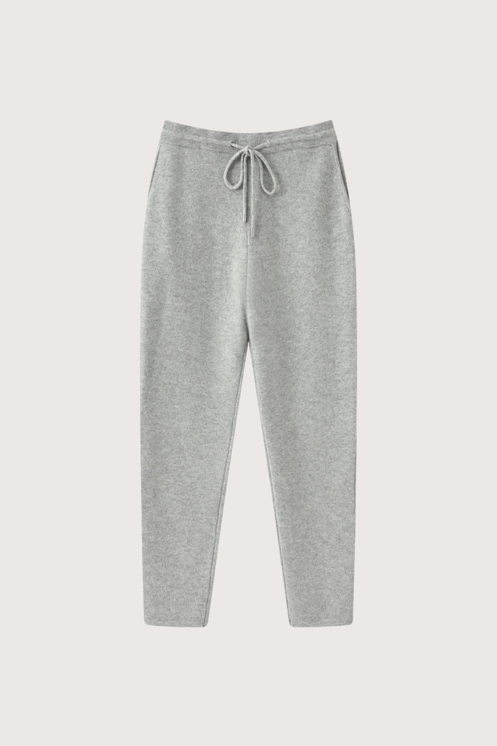 Men's Pants Merino Wool High Waist Thick Casual Warm