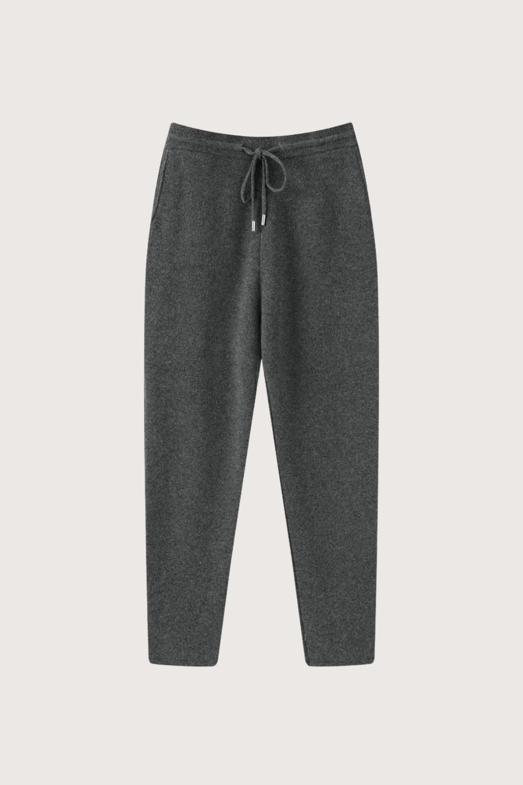 Men's Pants Merino Wool High Waist Thick Casual Warm