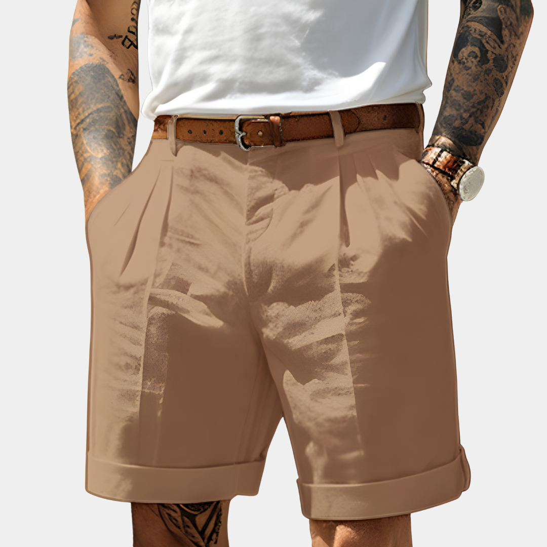 Men's Elegant Breathable Cotton Bermuda
