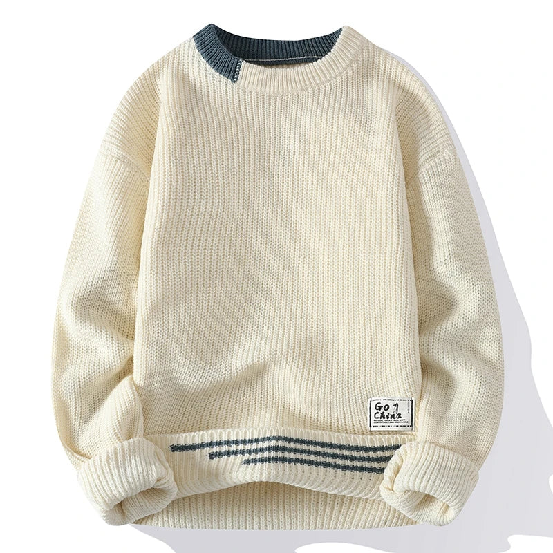 Men's Color Block Sweater