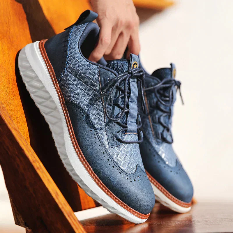 Men's Oxford Ridge Leather Sneakers