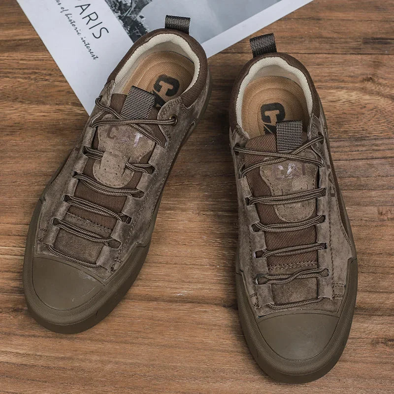 Men's Leather Sneakers