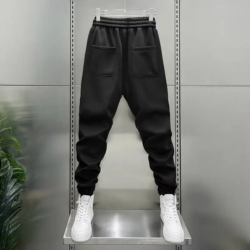 Men's Elastic Striped Joggers