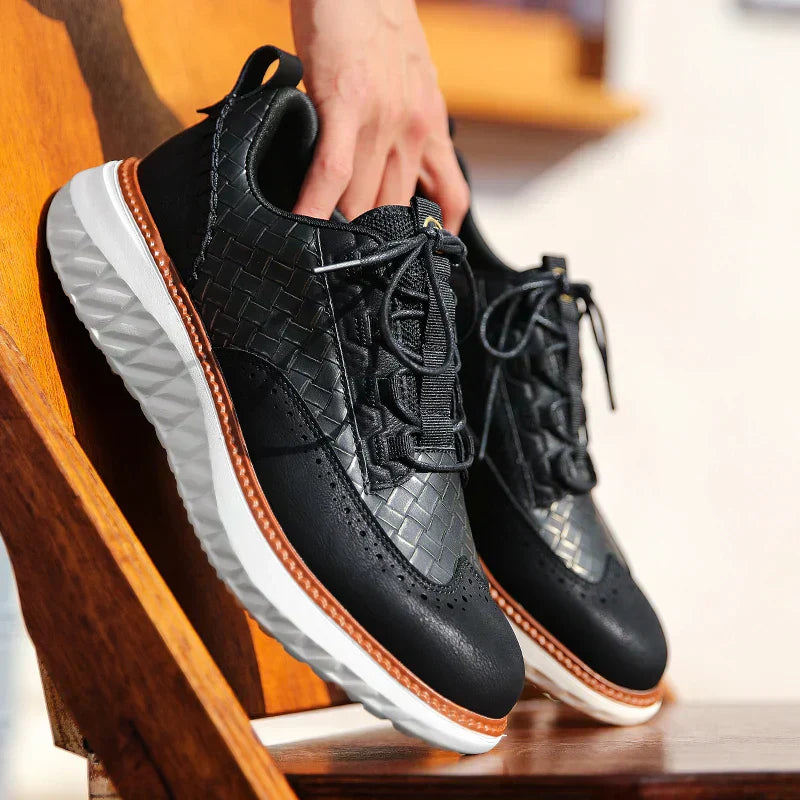 Men's Oxford Ridge Leather Sneakers