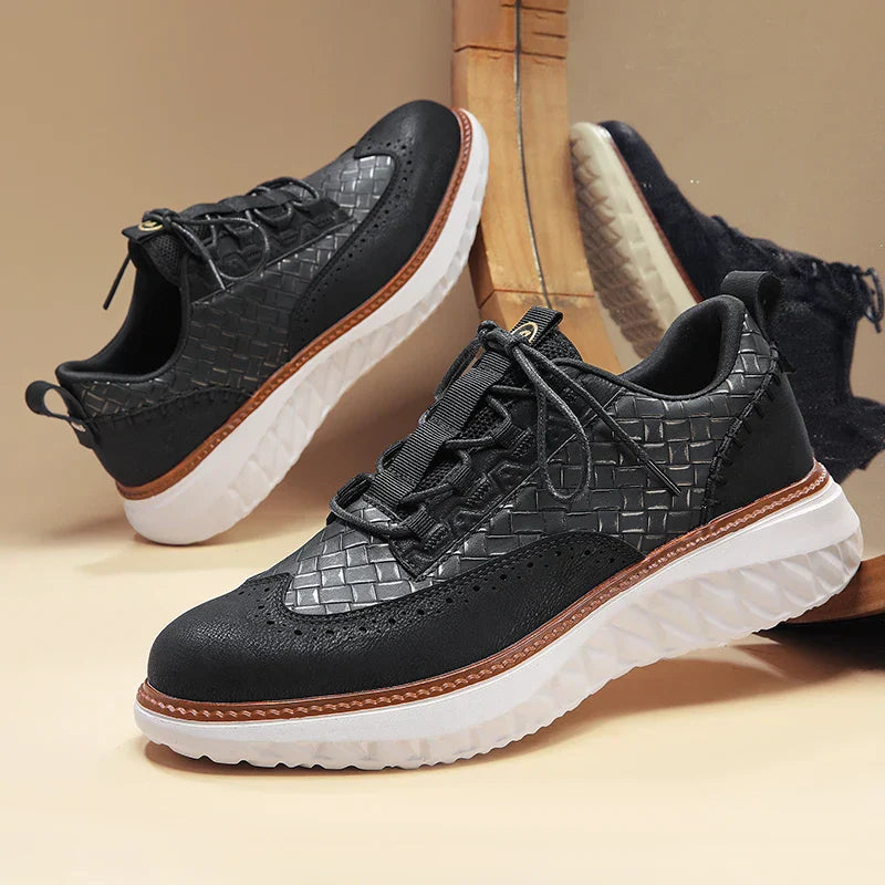 Men's Oxford Ridge Leather Sneakers