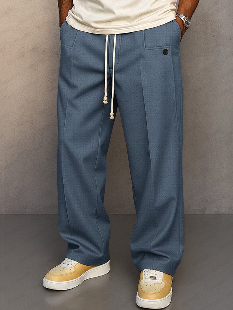 Men's Cotton Drawstring Pants