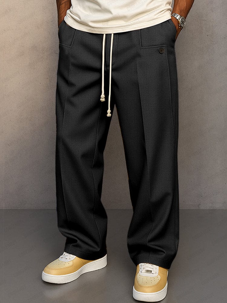 Men's Cotton Drawstring Pants