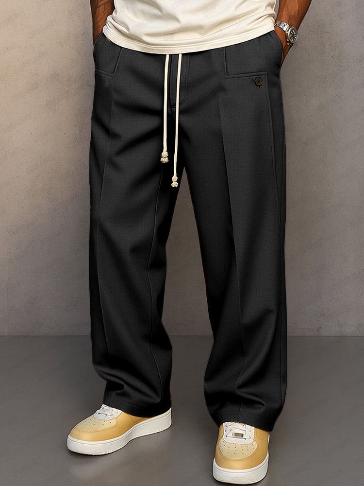 Men's Elegant Drawstring Pants
